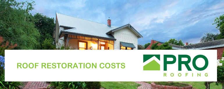 Roof Restoration Cost